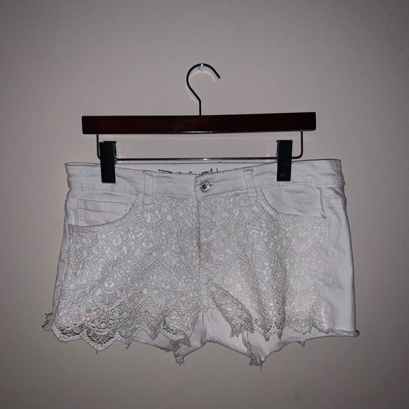 designed by special A Pants - Designed by Special A Womens White Shorts